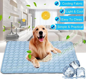 Keep Your Pets Cool This Summer with Our Ice Silk Cold Nest Pad!