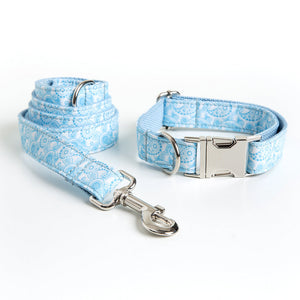 Elevate Your Pet's Style with Our Paisley Pet Collar and Leash Set