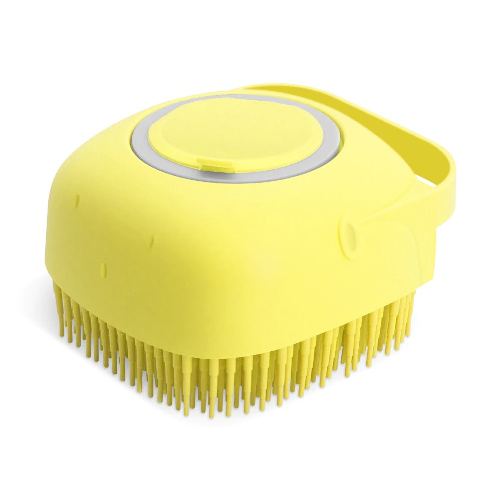 Transform Bath Time for Your Pet with Our Silicone Scrubber Dispenser