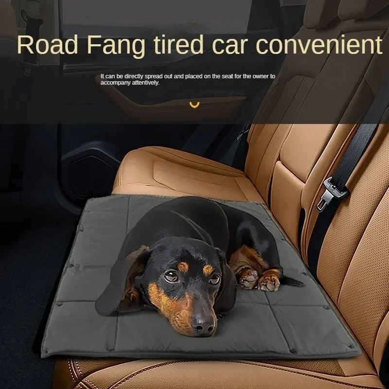 Portable 3-in-1 Pet Travel Bed Carrier With Mat And Cushion