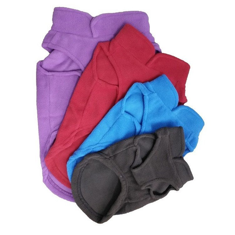 Fleece Warm Coat Jacket Vest For Pets
