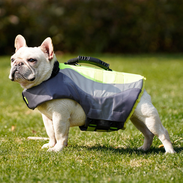 Reflective Pet Life Jacket Swimsuit For Safety