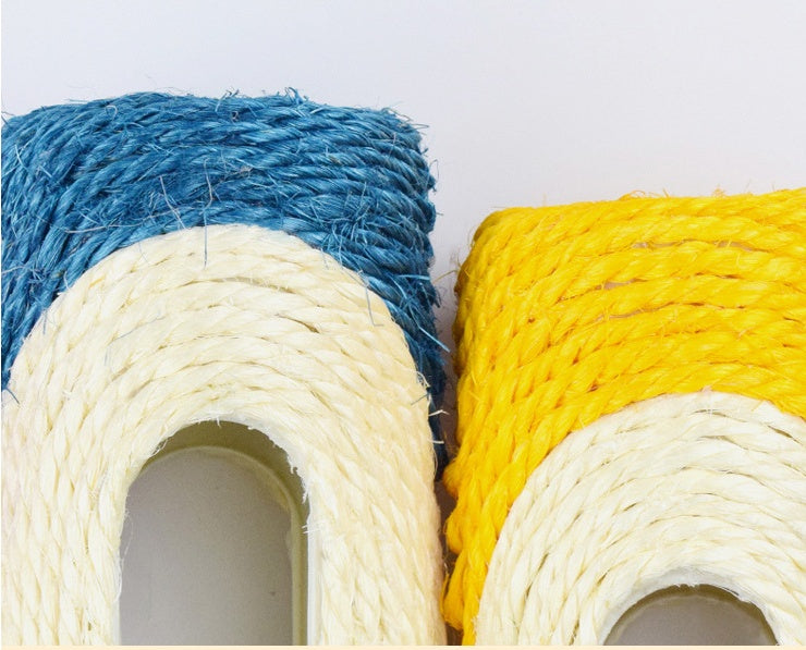 Long Sisal Drum Toy For Pets Set Of Three