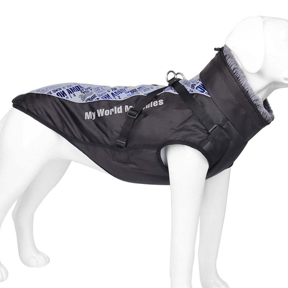 Warm Waterproof Reflective Shell Jacket For Pets
