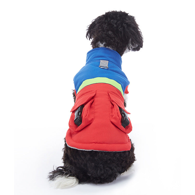 Warm Winter Cashmere Pet Jacket For Comfort