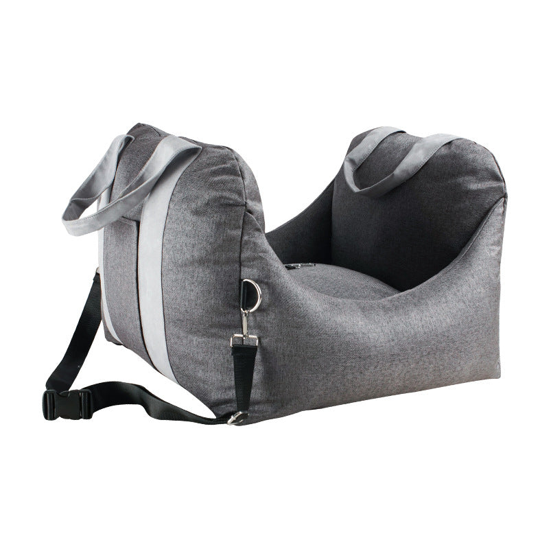 Detachable Washable Four Seasons Portable Pet Car Seat Carrier