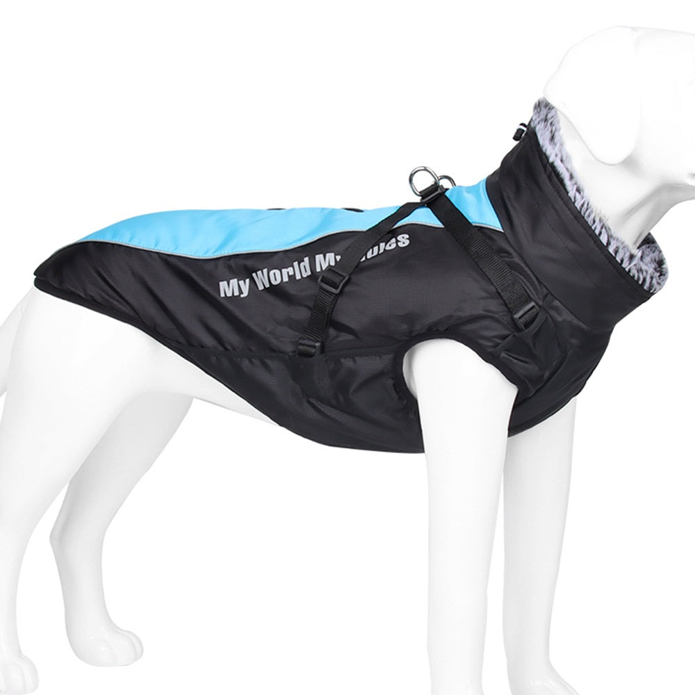 Warm Waterproof Reflective Shell Jacket For Pets