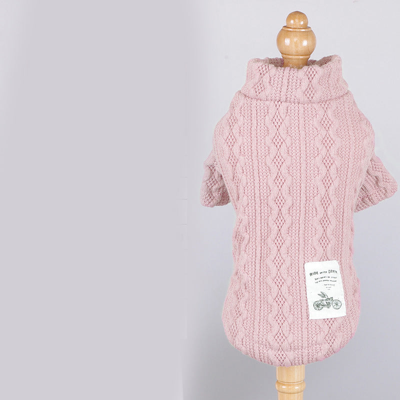 Warm Pet Knit Sweater Comfortable Outdoor Pullover