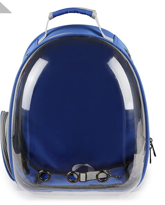 Portable Pet Backpack Carrier Bubble With 360° Viewing And Capsule Design