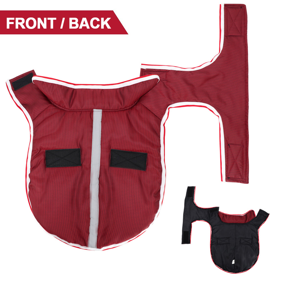 Warm Waterproof Leisure Jacket For Pets Autumn Winter
