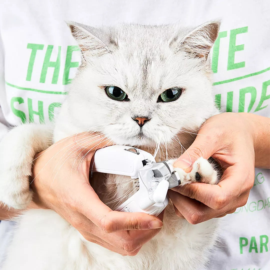 Professional Pet Nail Clipper With LED Light Grooming Tool