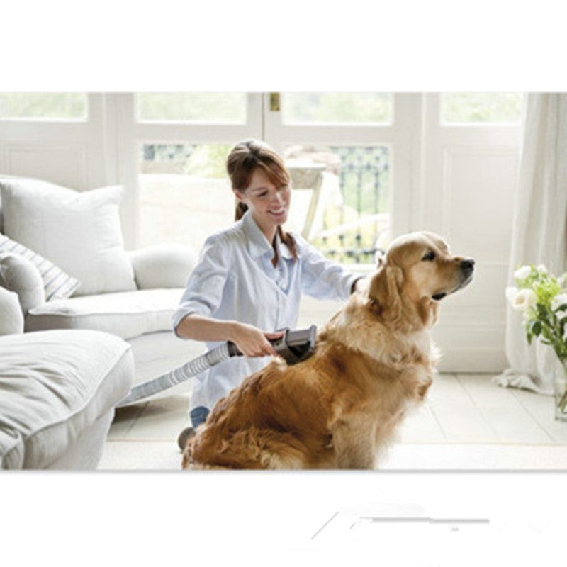Pet Grooming Brush Vacuum Attachment Hair Removal Cleaning Tool