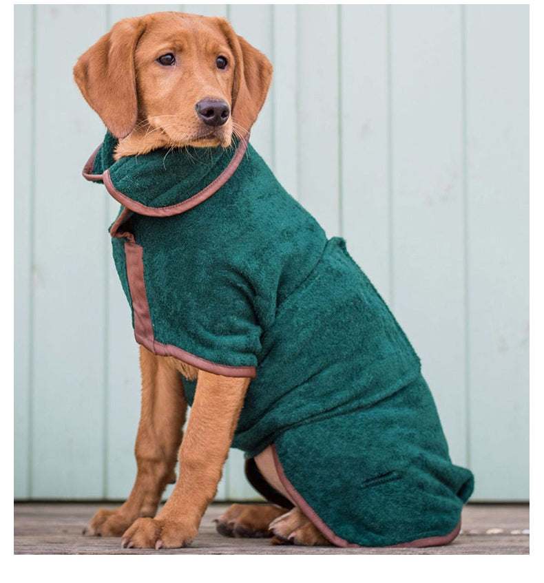 Quick Drying Absorbent Pet Bath Towel For Grooming Care