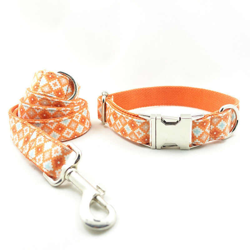 Thickened Pet Leash Set Durable Adjustable Walking Lead