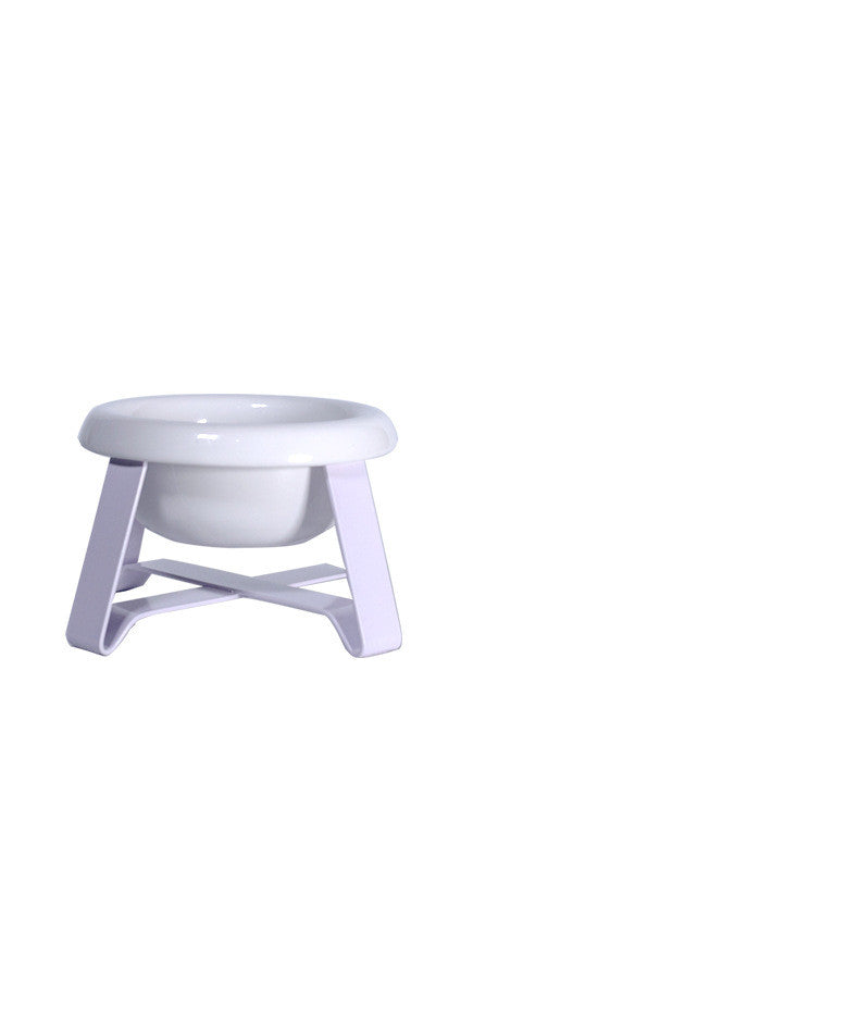 Creative Anti-Slip 2-in-1 Food and Water Bowl With Stand For Pets
