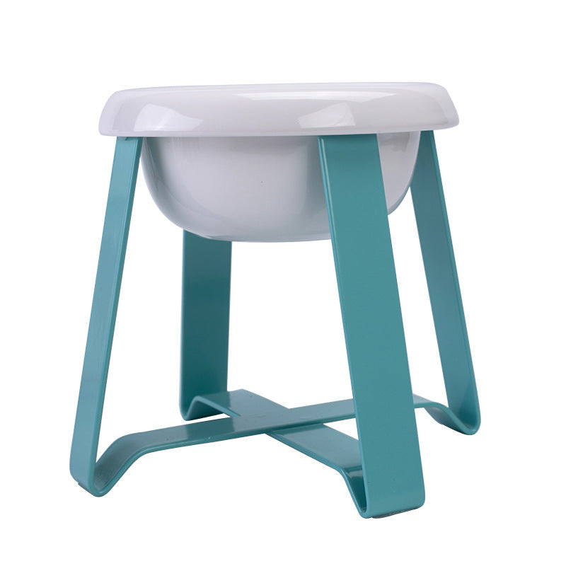 Creative Anti-Slip 2-in-1 Food and Water Bowl With Stand For Pets