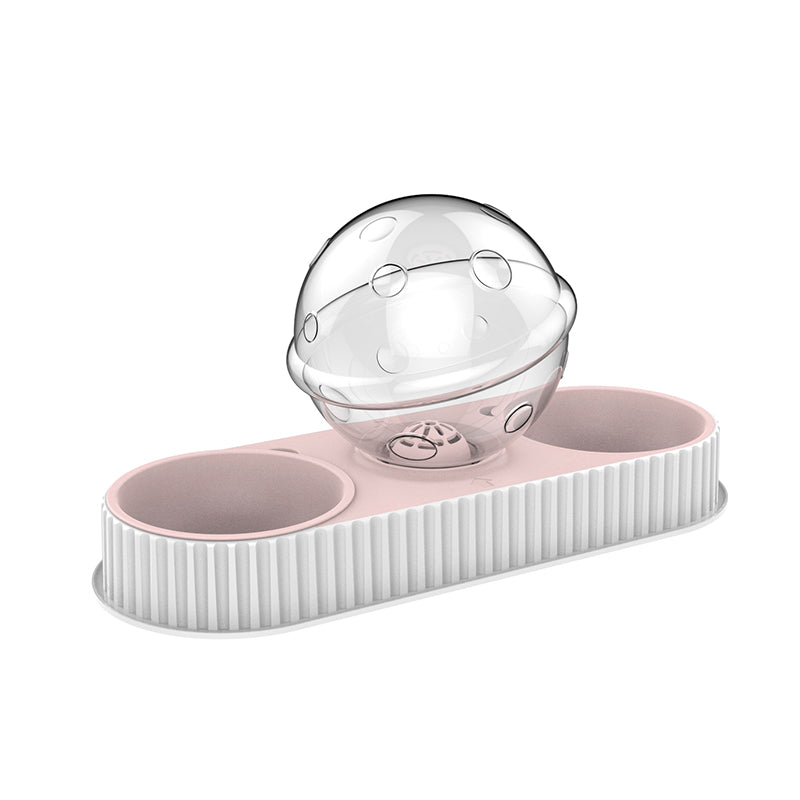 Automatic Plastic Water and Food Bowl For Pets