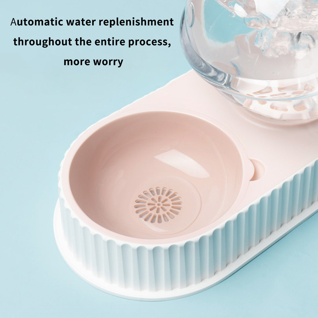 Automatic Plastic Water and Food Bowl For Pets