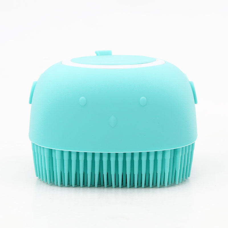 Silicone Pet Massage Bath Brush For Gentle Grooming Care