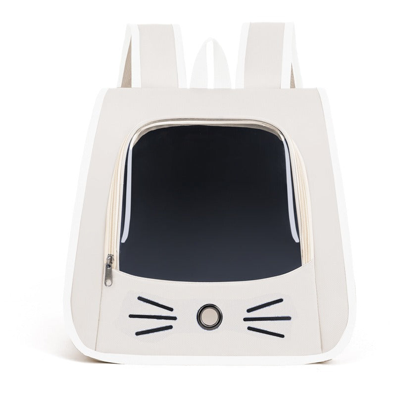 Breathable Pet Carrier Backpack For Outdoor Travel And Transport