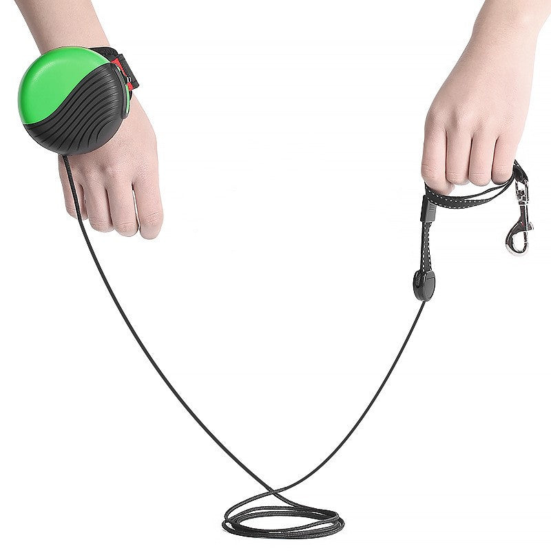 Wrist Type Pet Leash Adjustable Hands Free Walking Control