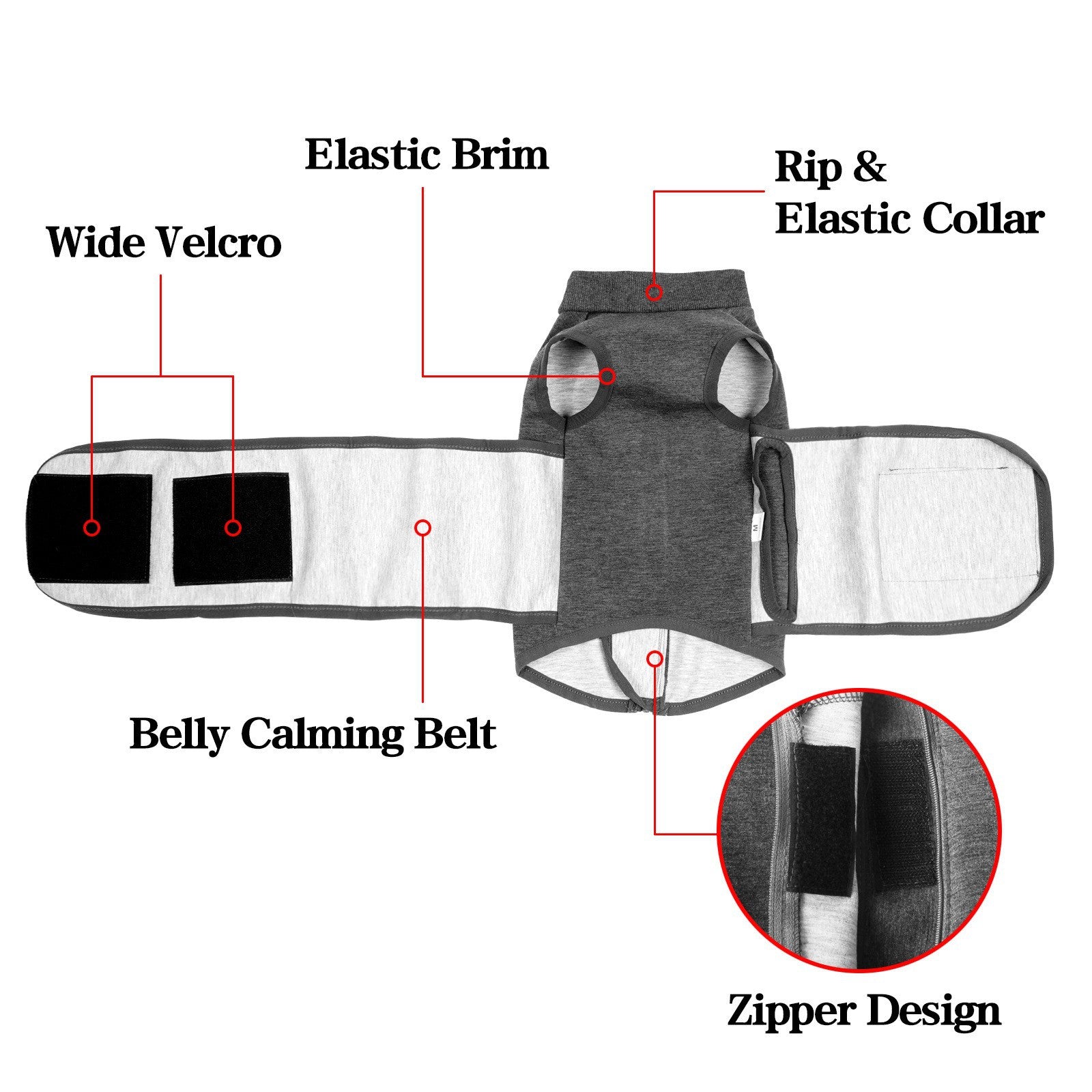 Polyester Comfort Cotton Double-Layer Jacket For Pets