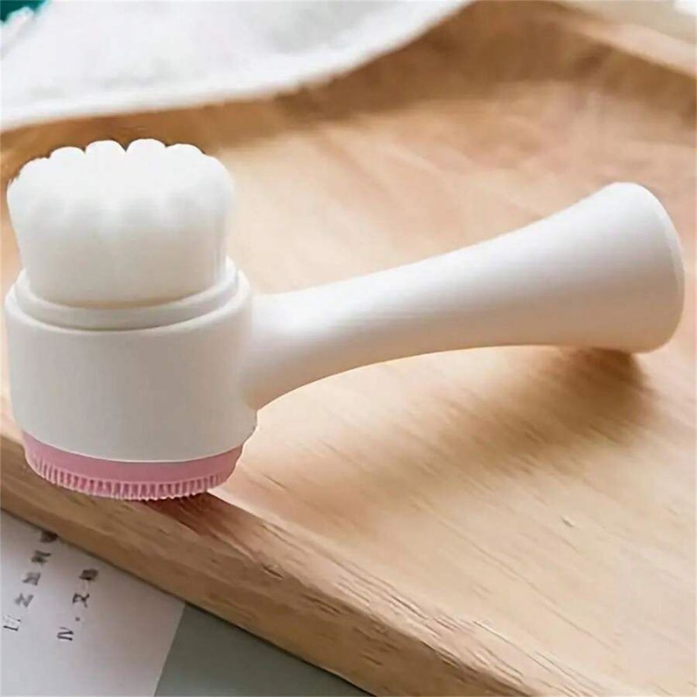 Easy Clean Nylon Pet Paw Brush Gentle Massage Grooming Tool