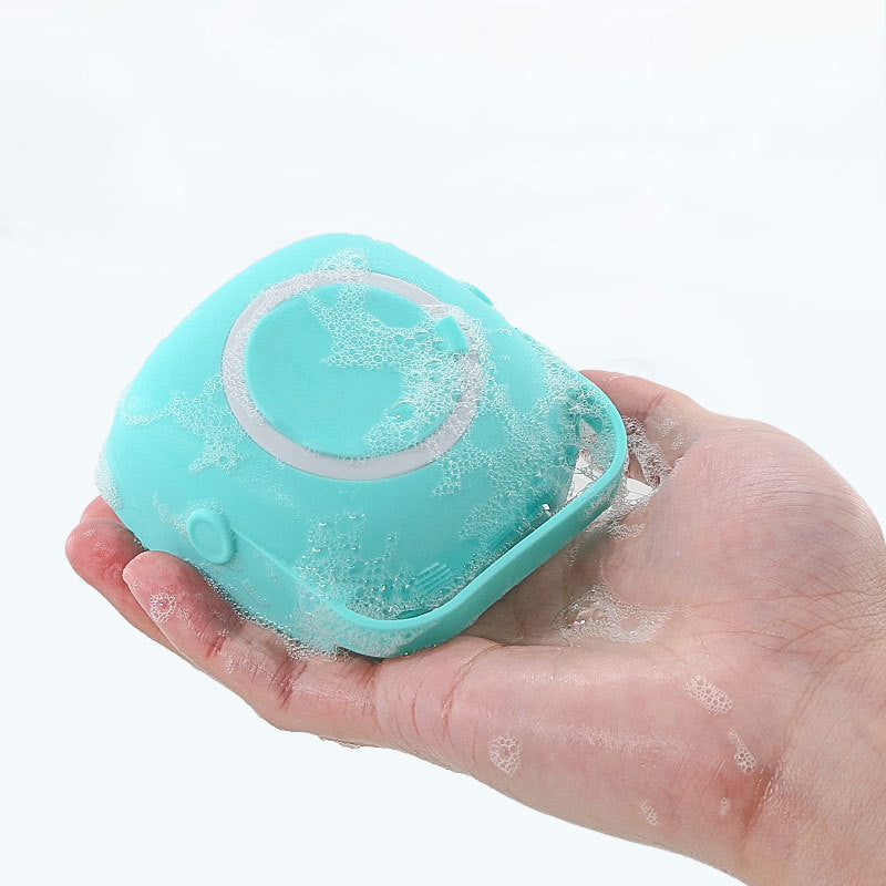Silicone Pet Massage Bath Brush For Gentle Grooming Care