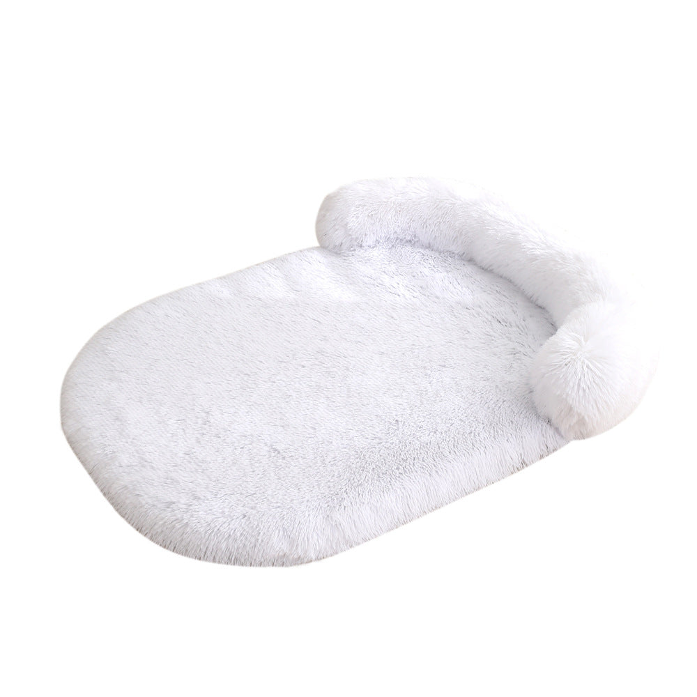 Plush Pet House Bed Warm Cushion Comfortable Sleeping Nest