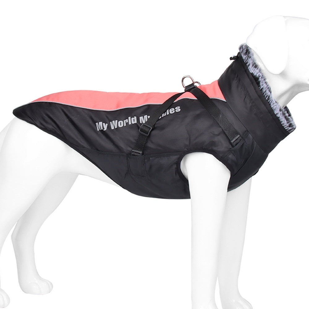 Warm Waterproof Reflective Shell Jacket For Pets
