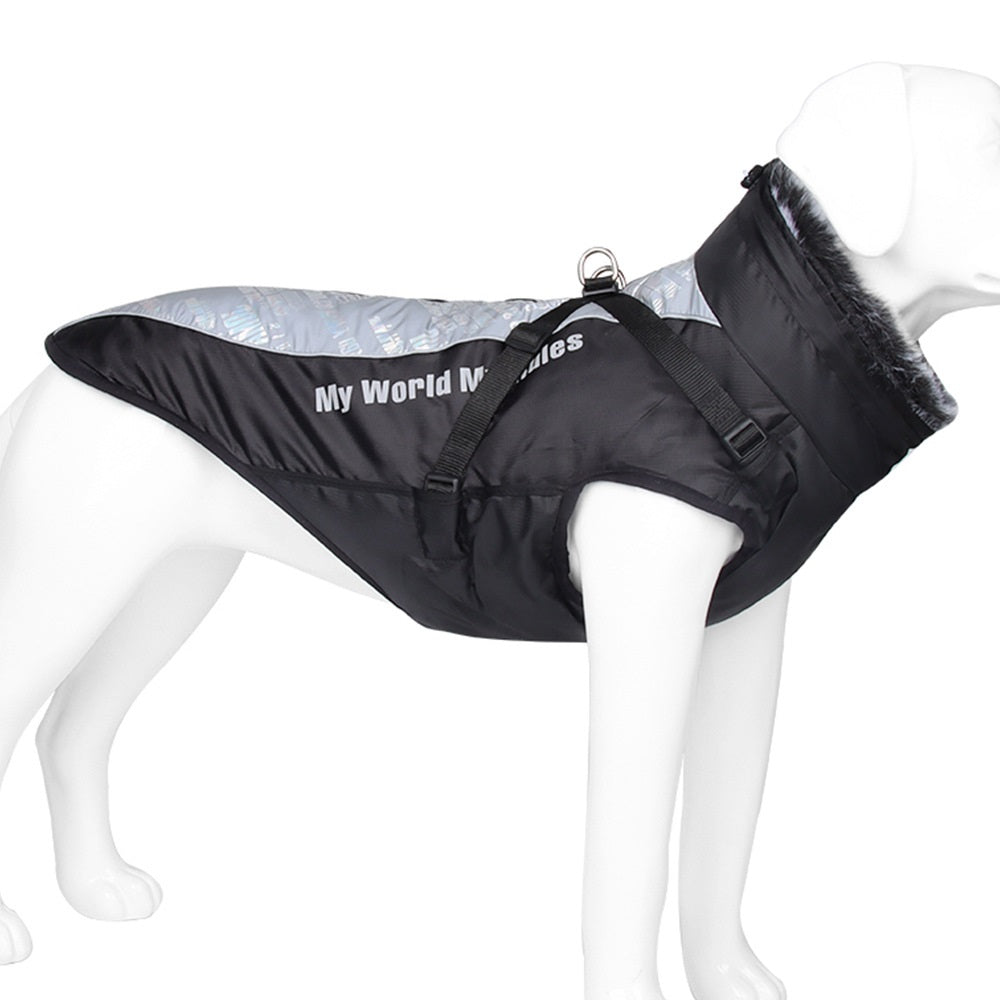 Warm Waterproof Reflective Shell Jacket For Pets