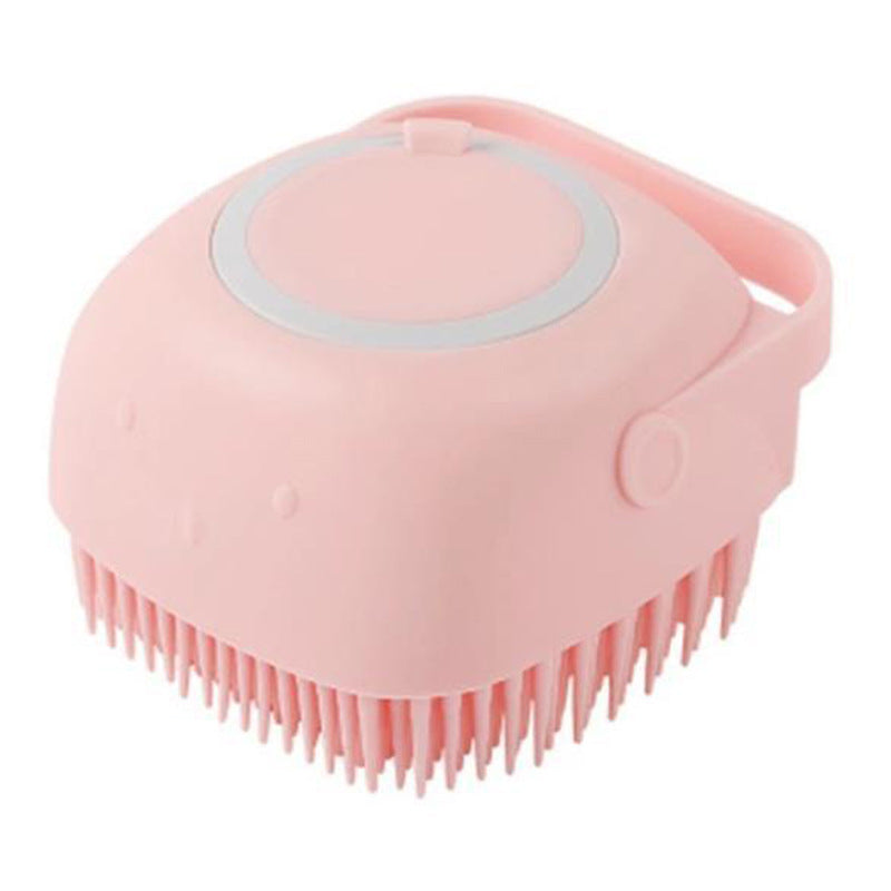 Silicone Pet Massage Bath Brush For Gentle Grooming Care