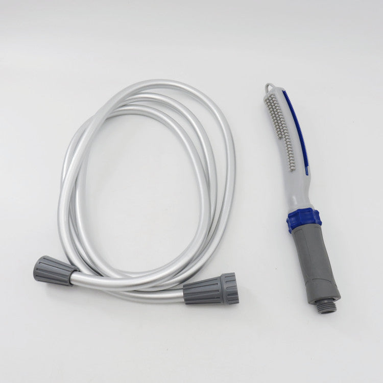 Pet Bath Shower Brush With Integrated Water Hose