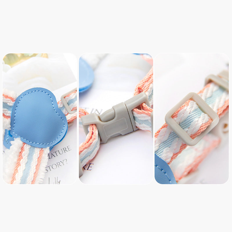 Breathable Pet Harness Vest Leash Adjustable Walking Outdoor Gear