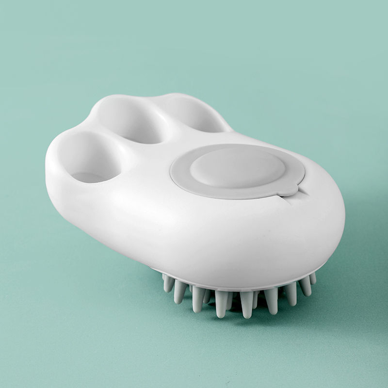 Pet Bath Massage Comb Brush For Grooming And Claw Care