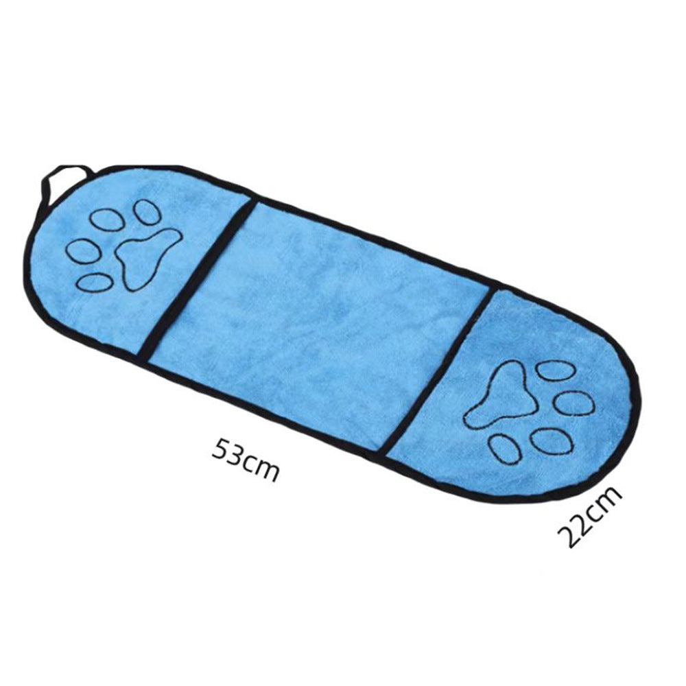 Quick Absorbing Pet Bath Towel Soft Cotton For Grooming