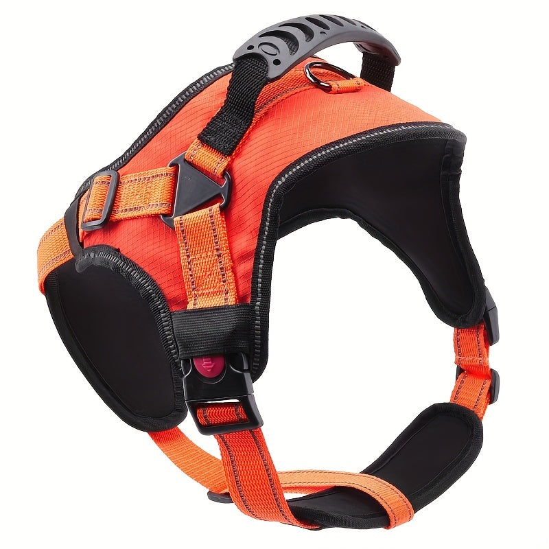 High Strength Pet Harness Leash Impact Resistant Adjustable Walking Gear