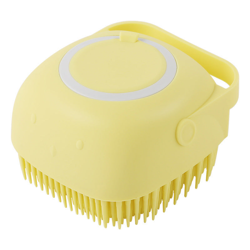 Silicone Pet Massage Bath Brush For Gentle Grooming Care