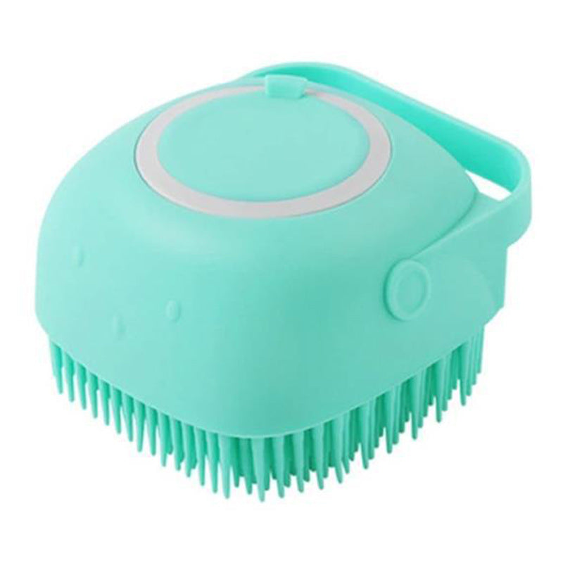 Silicone Pet Massage Bath Brush For Gentle Grooming Care