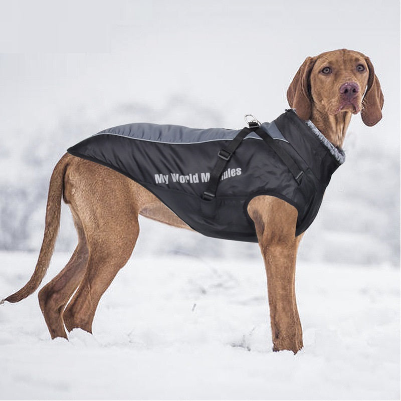 Warm Waterproof Reflective Shell Jacket For Pets