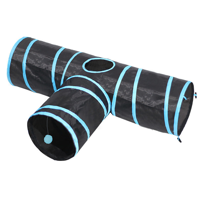 Foldable Tunnel Climbing Path Toy For Pets