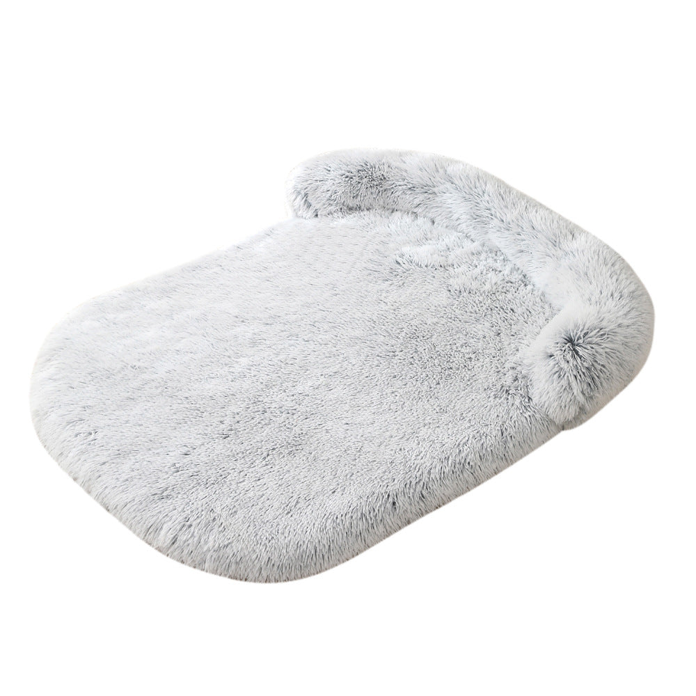 Plush Pet House Bed Warm Cushion Comfortable Sleeping Nest