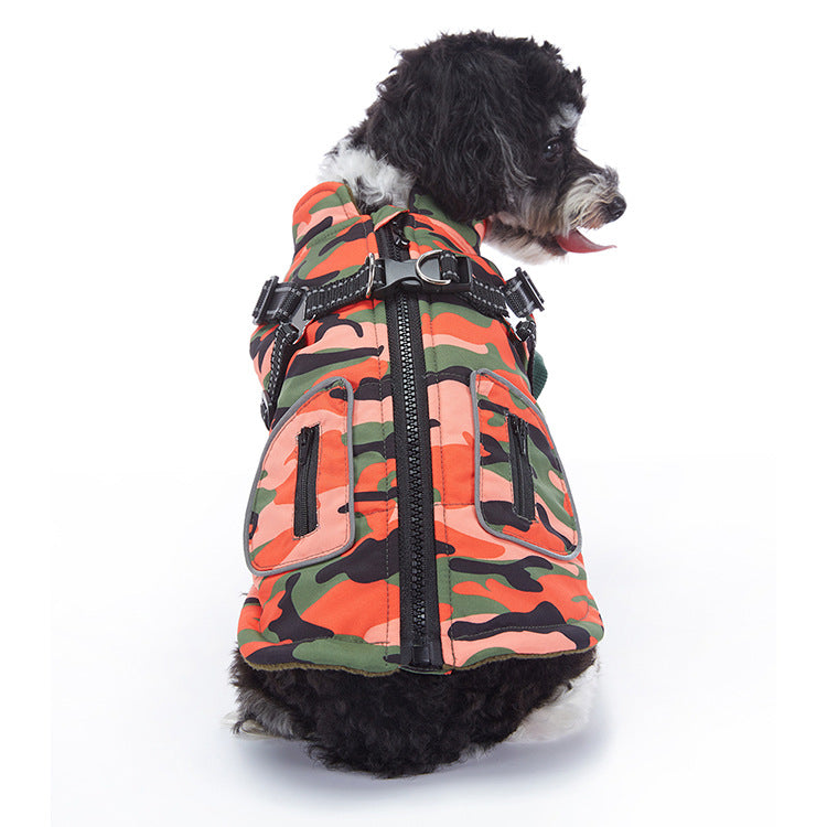 Warm Winter Cashmere Pet Jacket For Comfort