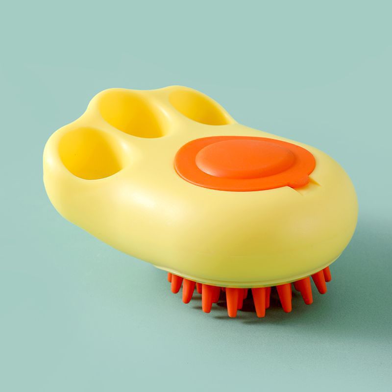 Pet Bath Massage Comb Brush For Grooming And Claw Care
