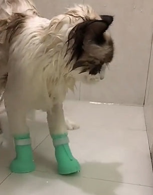 Anti-Scratch Pet Bath Gloves For Grooming And Cleaning