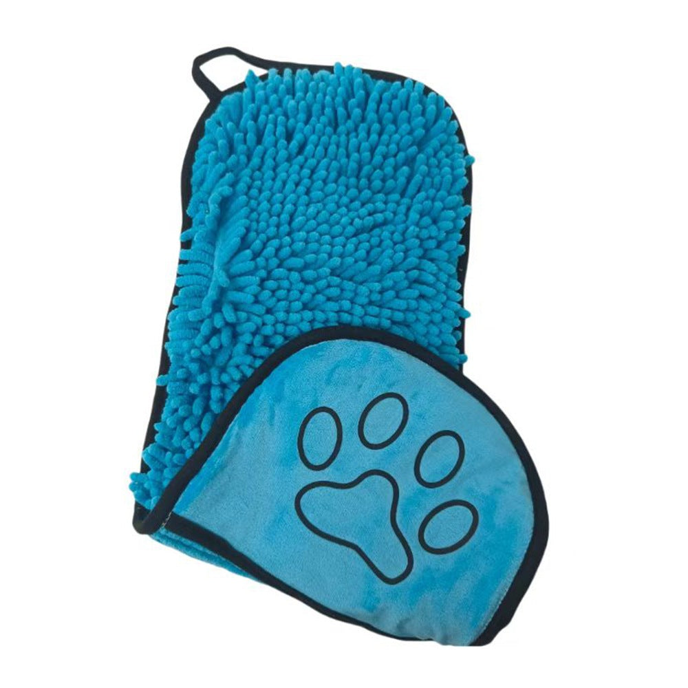 Quick Absorbing Pet Bath Towel Soft Cotton For Grooming