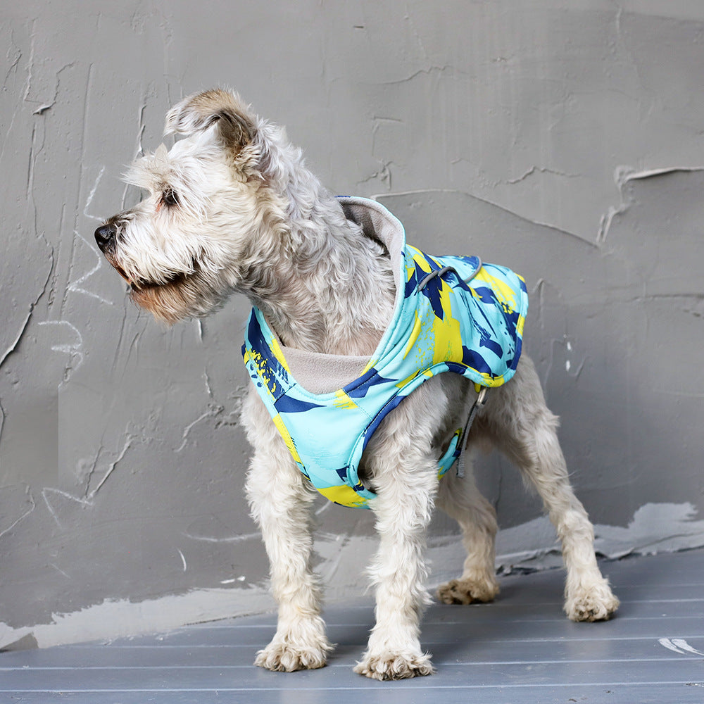 Waterproof Reflective Cotton Jacket For Pets