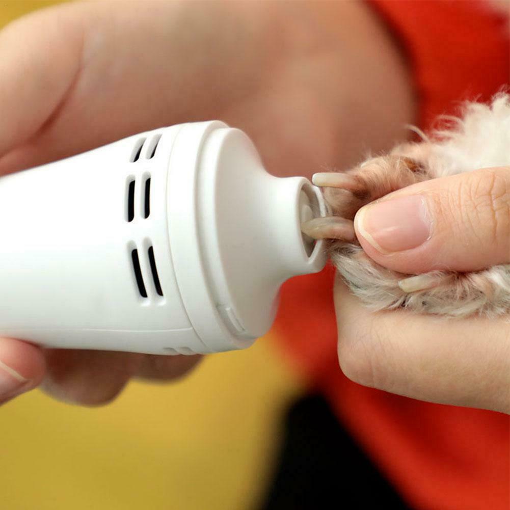 Electric Pet Nail Polisher Quiet Rechargeable Grooming Tool