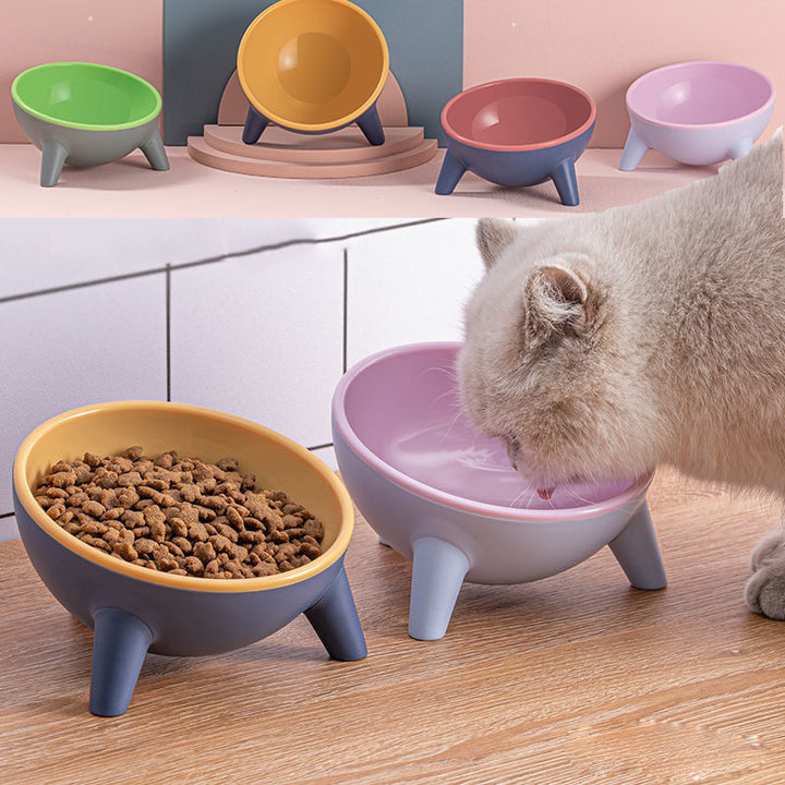 Nordic-Style Food Bowl With Stand For Pets