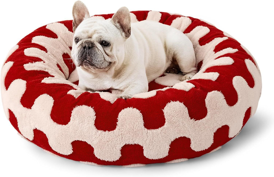 Round Pet Bed Four Seasons Warm Soft Comfortable Sleeping Mat
